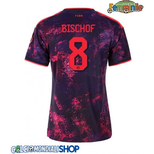 Maglie da calcio Bayern Munich Tom Bischof #8 Terza Maglia Femminile 2026-27 Manica Corta